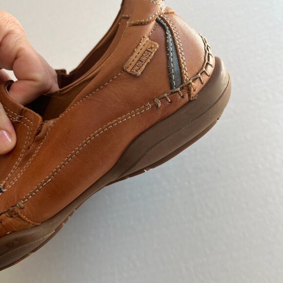 Pikolinos Mens Sz 40 San Telmo Calfskin‎ Leather Loafer Slip On Brandy Shoes main image 9
